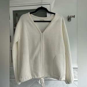 Max Studio Waffle Sweater